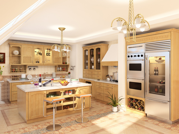 European Modern Style Kitchen